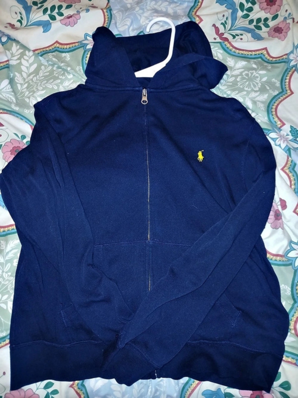 Polo Ralph Lauren Paint Splatter Logo Full-Zip Hoodie